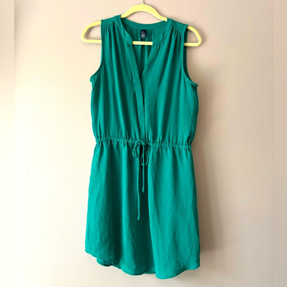 Sleeveless Green / Teal Dress